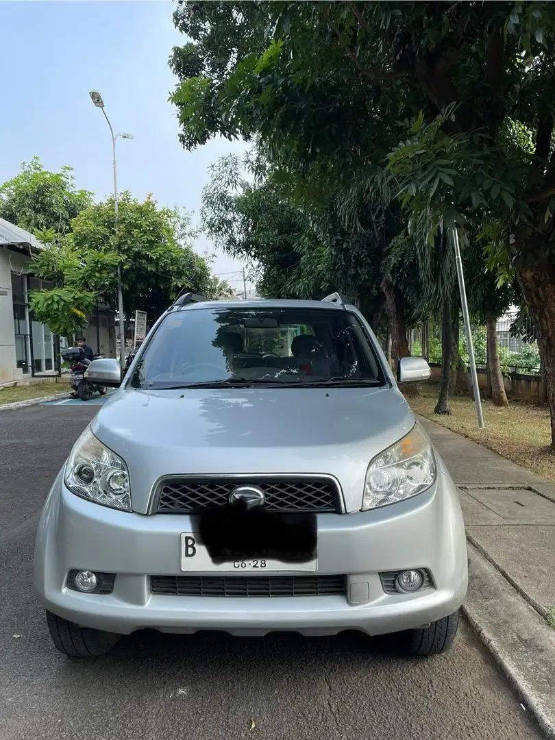 Daihatsu Terios TX 2008 Silver, milik Pribadi. Pajak panjang 6/24