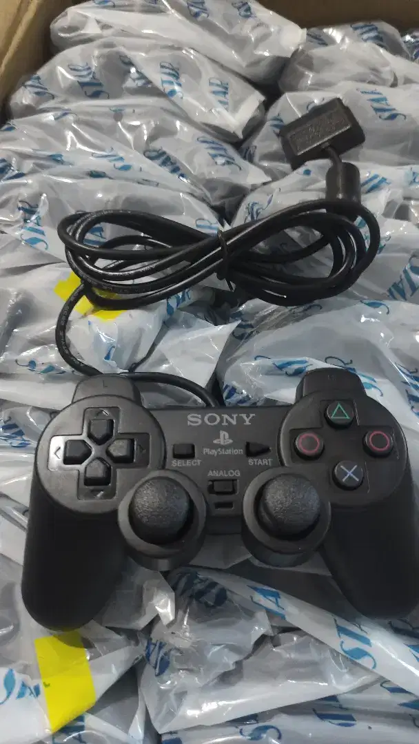 Stik ps2 tw hitam kabel serat