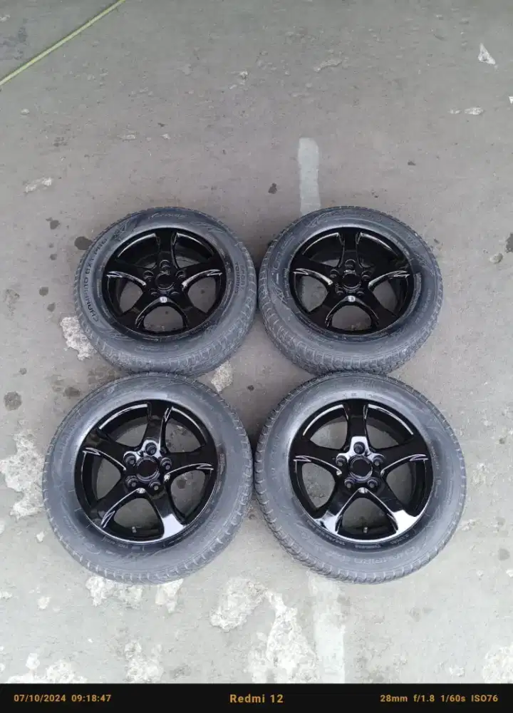 Velg proton exora r15 5x114.3 sepaket ban