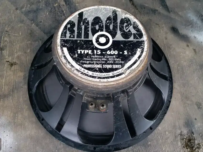 YULODIA BEKASI-speaker rhodes 15inch ori