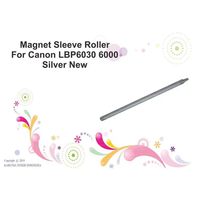 Magnet Sleeve Selongsong Silver Putih LBP6000 LBP6030 MF3010 LBP-6000