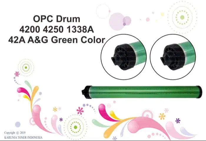 OPC Drum HP 42A 39A 38A 4200 4300, 4250 HP4200 HP4300 HP4250 A&G Green