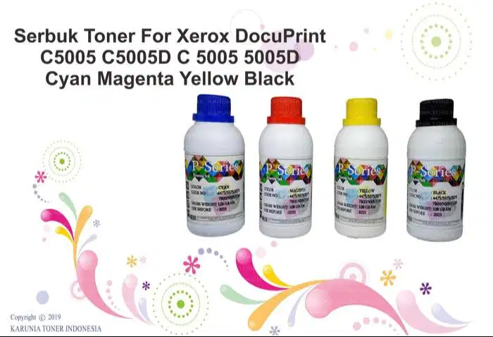 Serbuk Toner Xerox DocuPrint C5005 C5005D C 5005 5005D 500 GR cmyk har