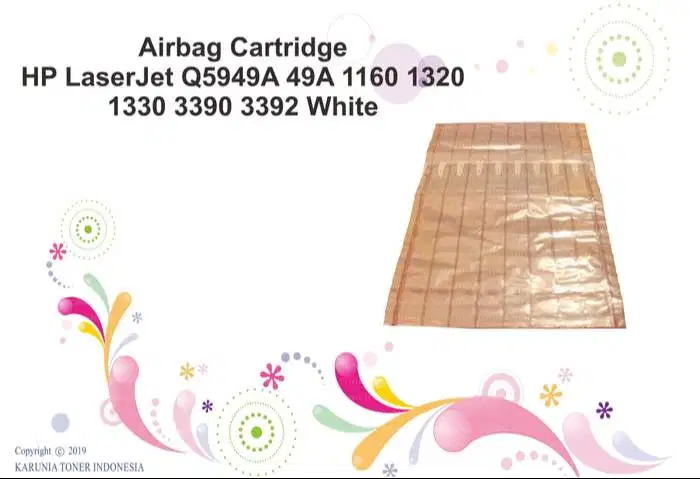 Airbag Cartridge HP LaserJet Q5949A 49A 1160 1320,1330,3390 3392 White