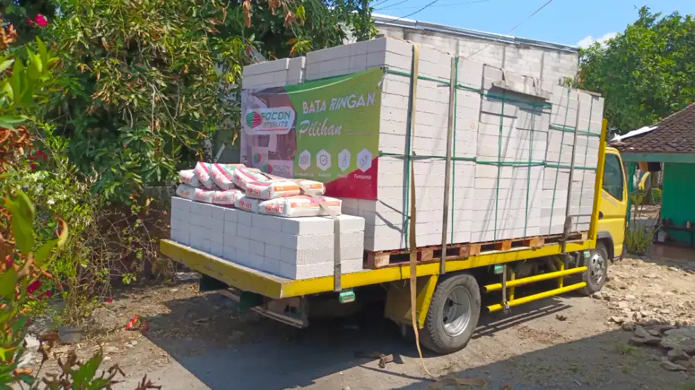 Bata ringan hebel bonus semen