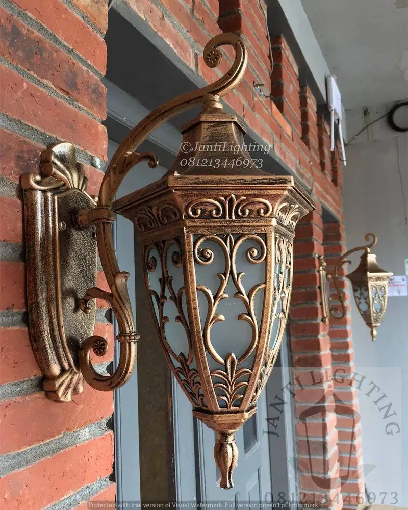 Lampu taman klasik eropa lampu hias taman outdor