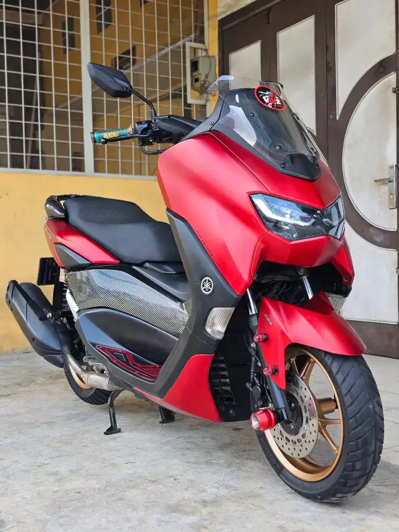 Yamaha NMax / NMax 155 2021 ABS Keyless, Warna Red Premium Doff.