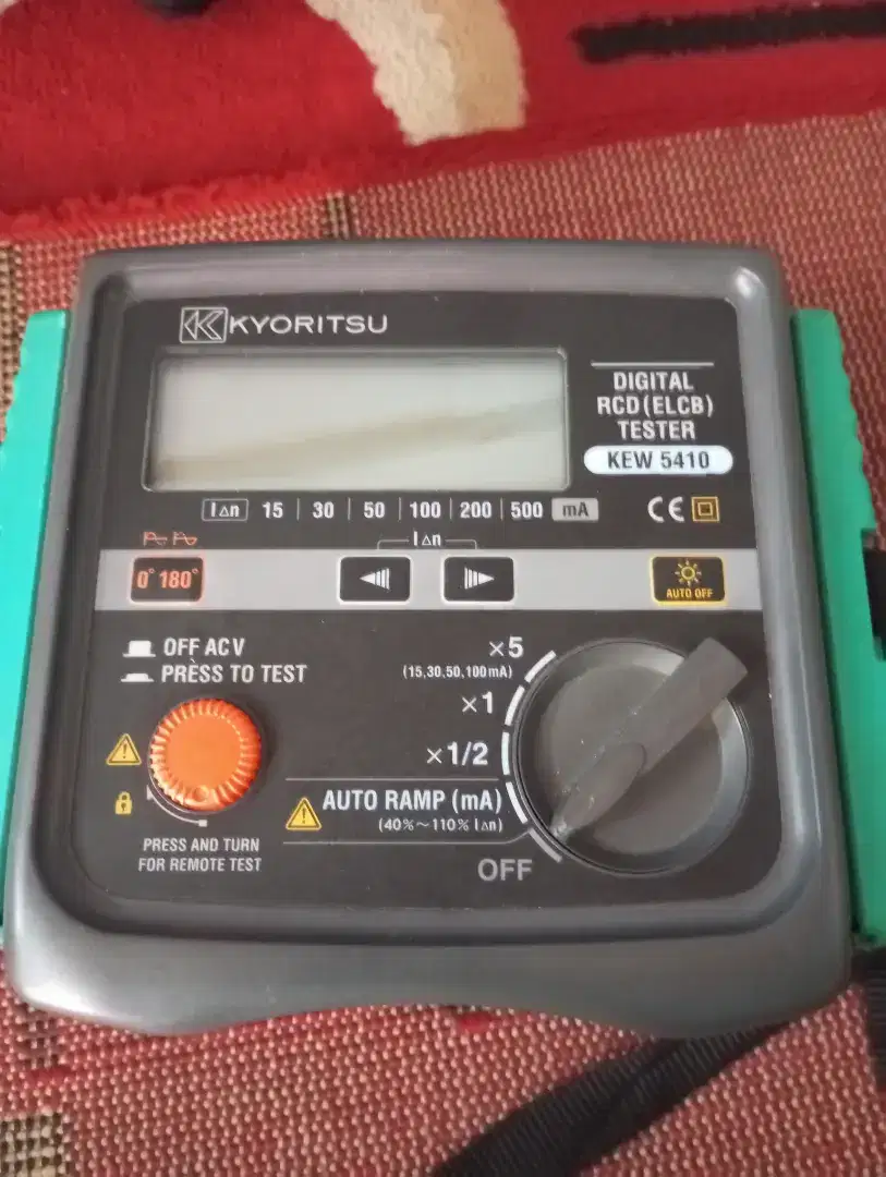 Kyoritsu digital RCD (ELCB) Tester Kew. 5410