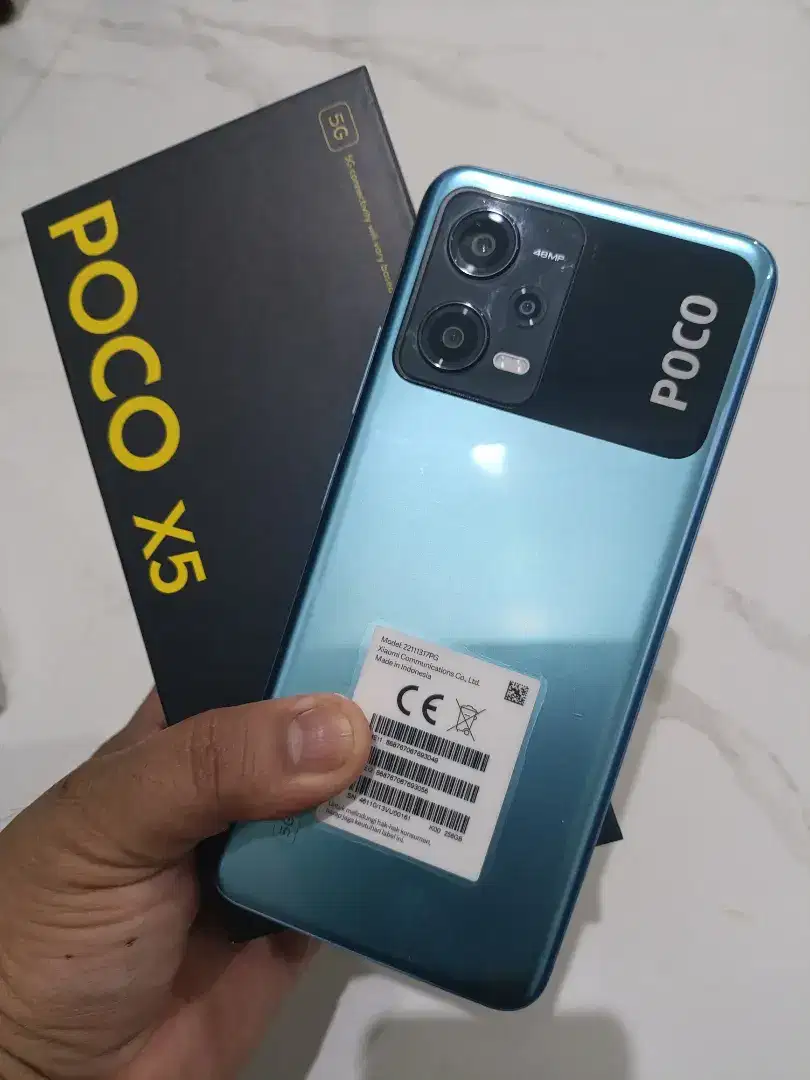 XioMi PoCo X5 5G BLue 8/256 Gb MuLus - Fullshet & GarNas 8 BuLan