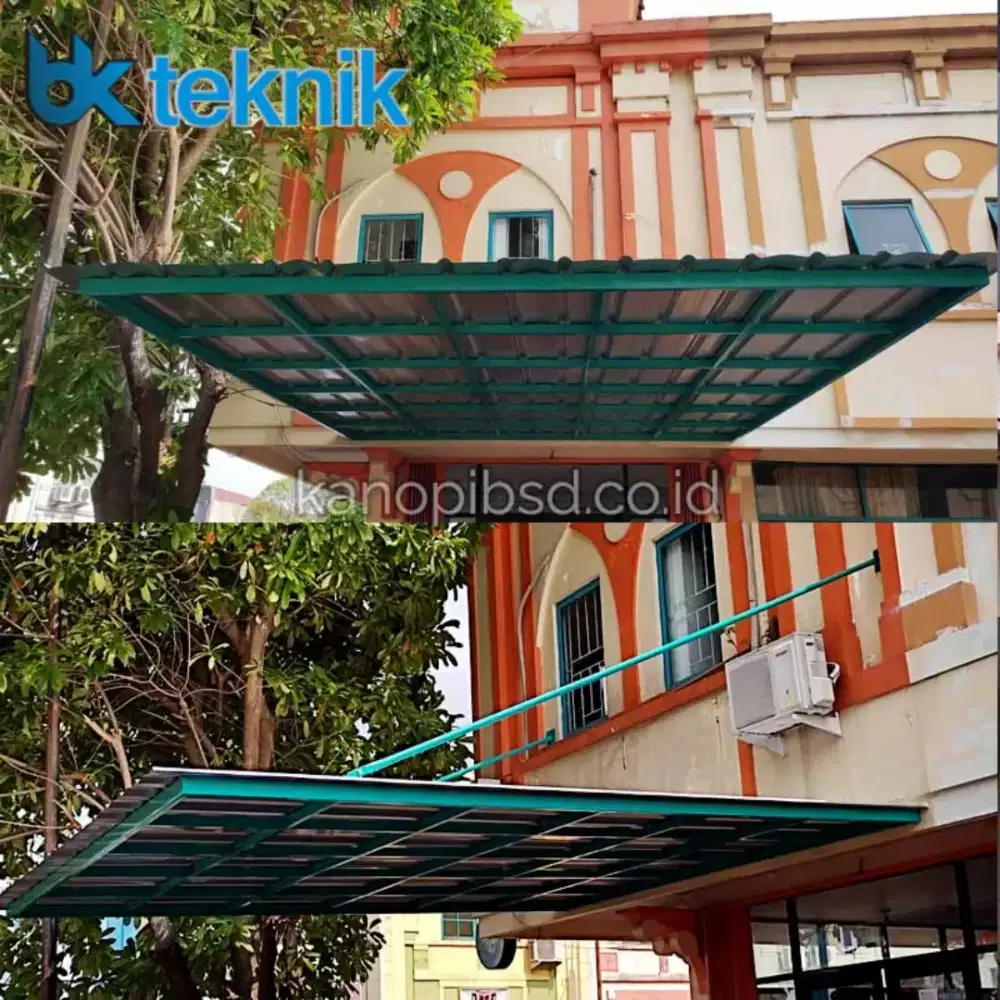 kanopi baja ringan modern
