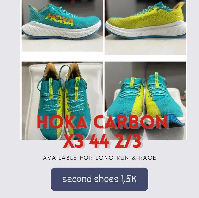 Dijual Sepatu Lari Hoka