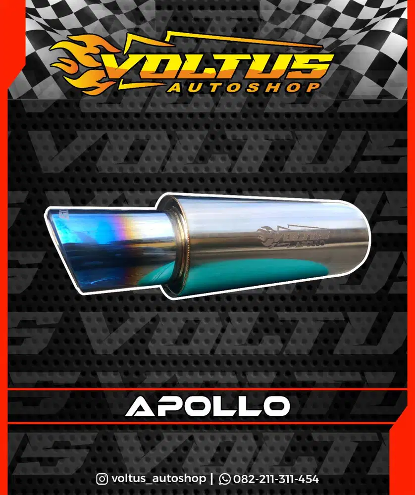 Knalpot Racing Alpino Voltus HKS SPOON Fujitsubo dll