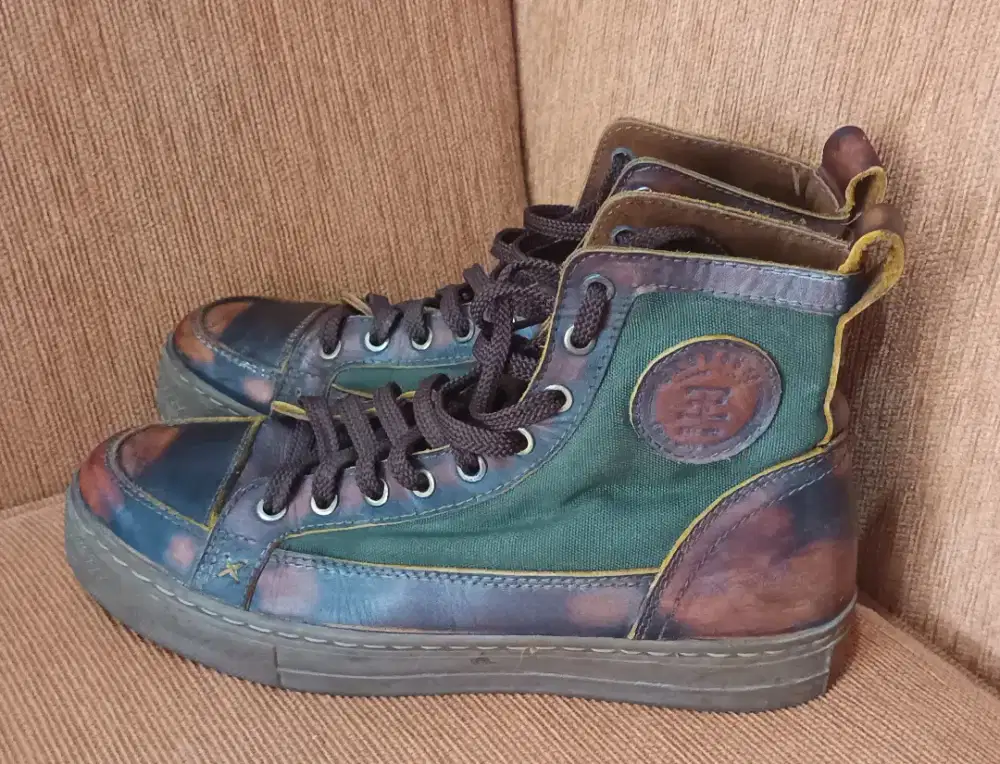 Sepatu Boots Exodos Army Vintage