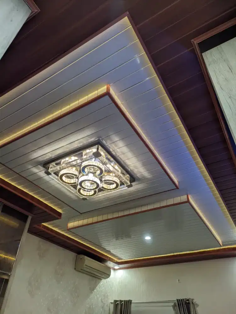 Plafon PVC terpasang murah