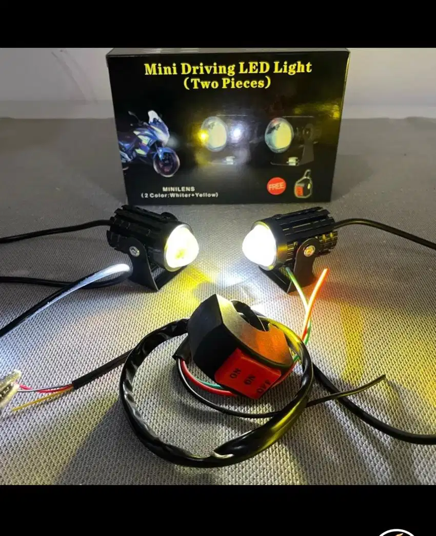 LAMPU MINI DRIVING LED LIGHT (TWO PIECES)