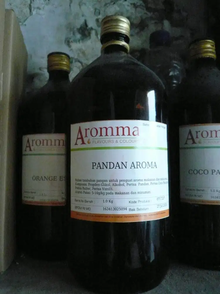 Aroma Pandan Pisang Ambon Vanila Madu Chocolate Durian Salak Melon