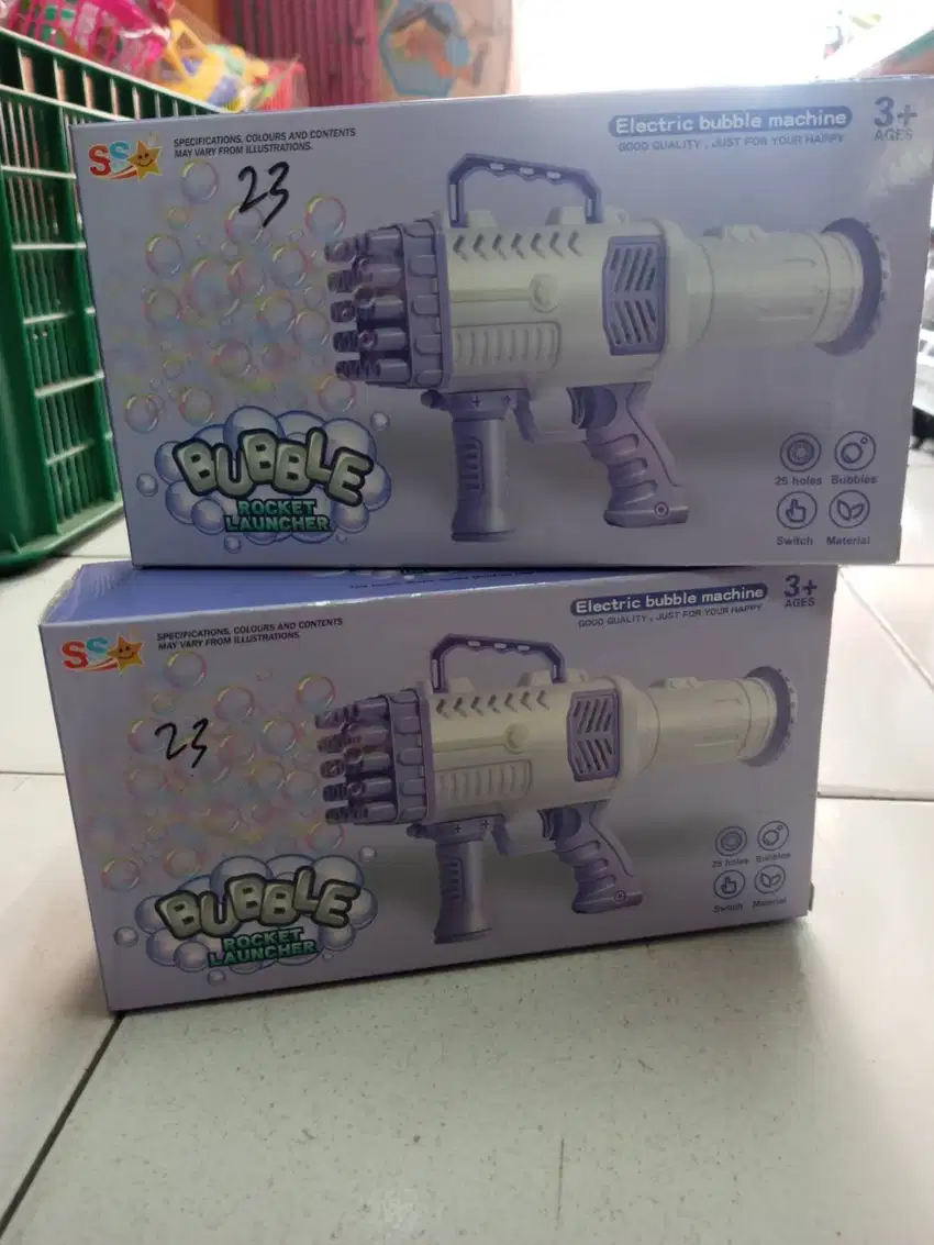 Mainan anak bubble rocket