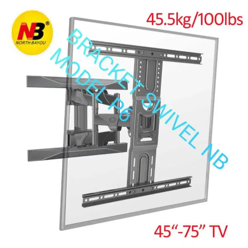 BRAKCET SWIVEL MODEL P6/DUA LENGAN