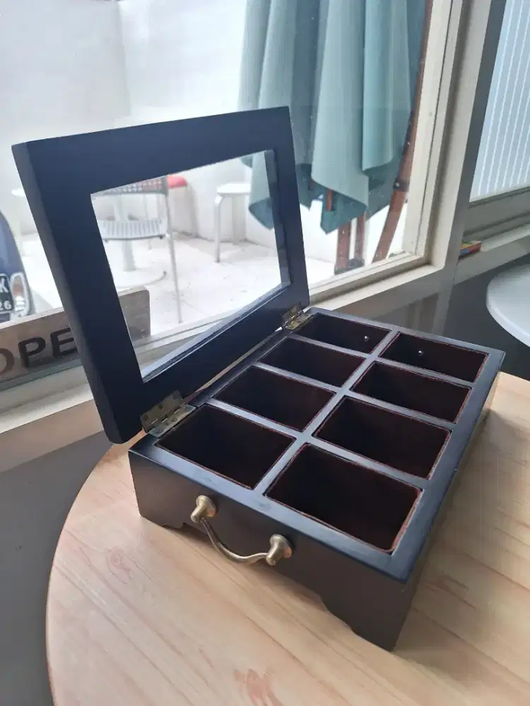 Jual box teh dari kayu