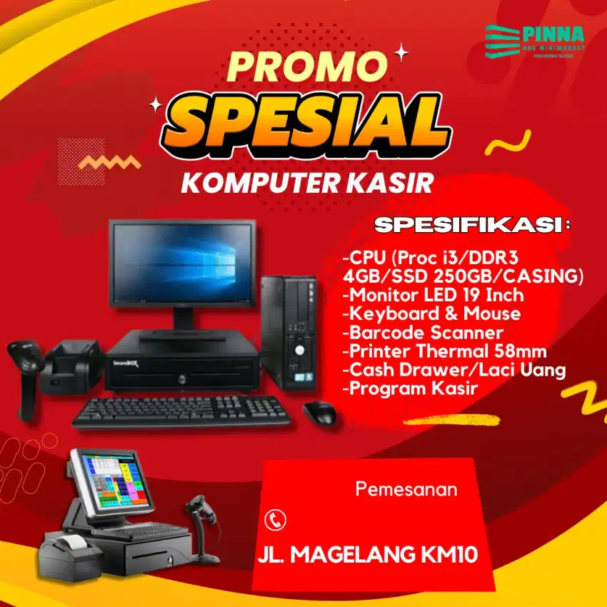 Promo Akhir Tahun Komputer Kasir