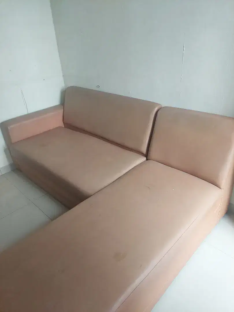 SOFA BED - kursi ruang tamu DIJUAL APA ADANYA