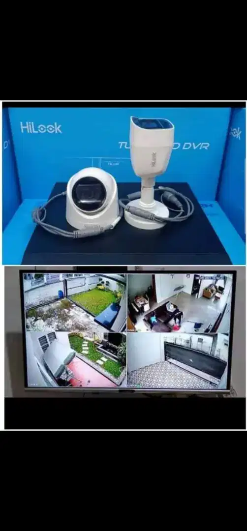 PAKET KAMERA CCTV LENGKP SIAP PASANG