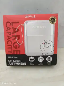 Power Bank RIPPLE 10000mAh BARU Murah meriah