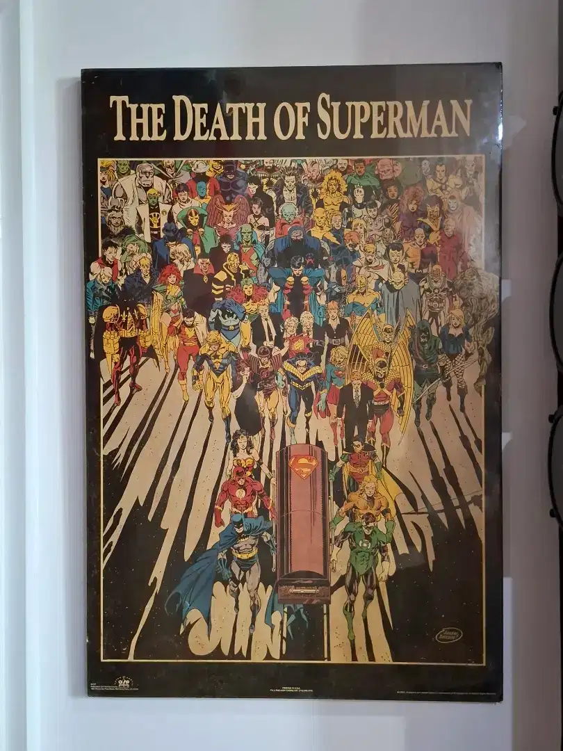 Poster Superman original DC comics Printing USA