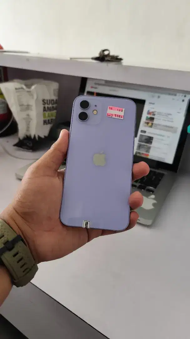 iPhone 12/128 purple All Operator, bisa kredit bisa tukartambah