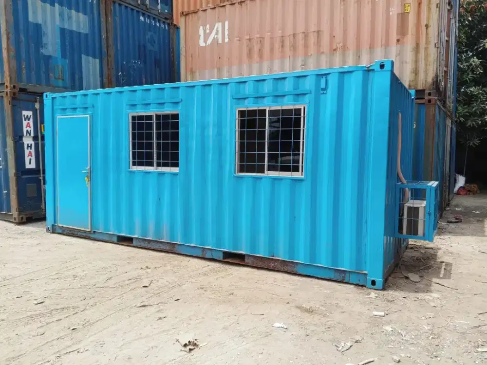 Kontainer Office bekas 20 ft Second murah