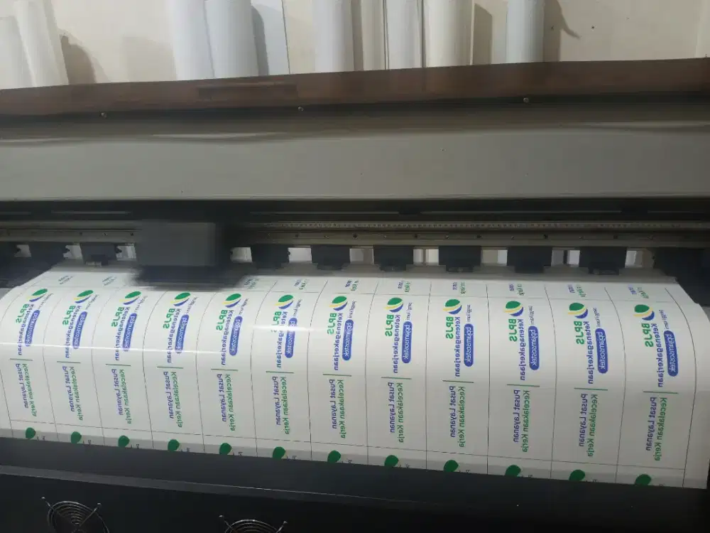 PRINTING STIKER RHITRAMA METERAN