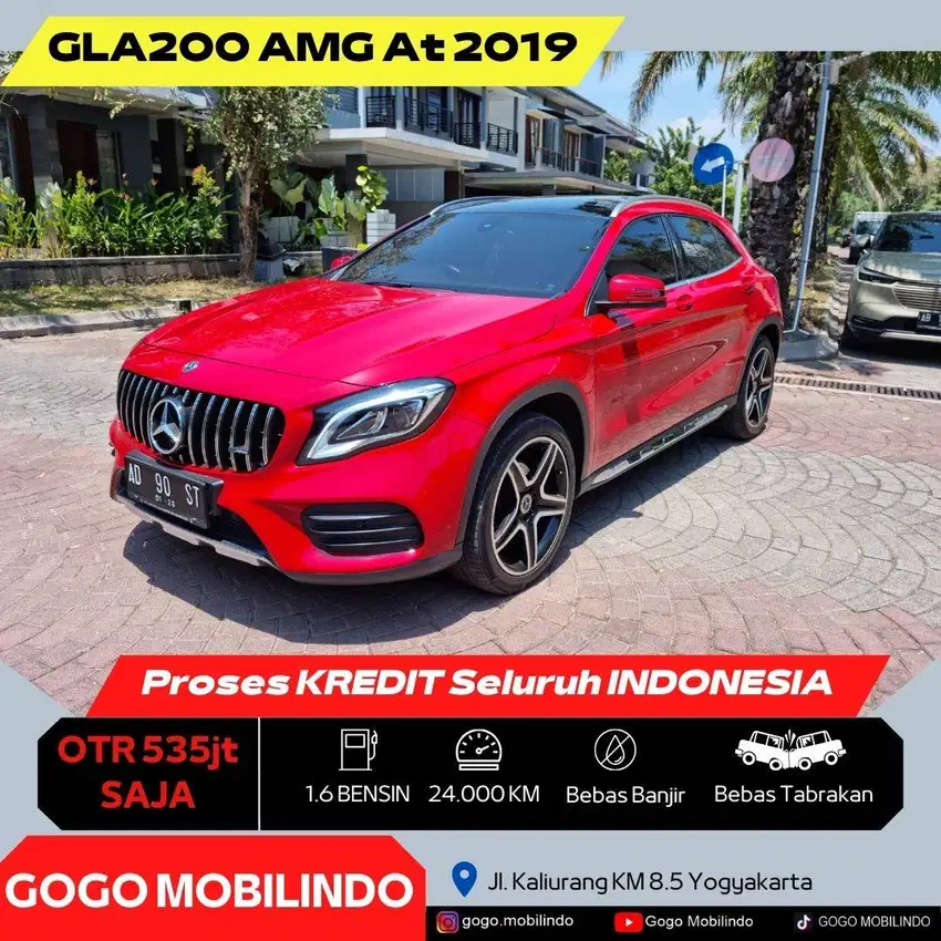 Mercy GLA200 AMG 2019 ISTIMEWA Bisa Kredit