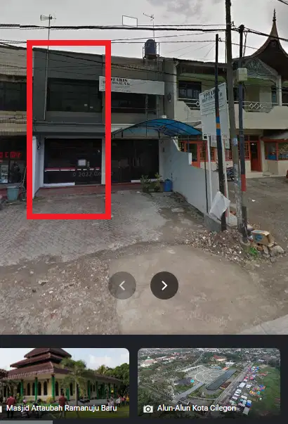 SEWA RUKO 2 LANTAI CILEGON