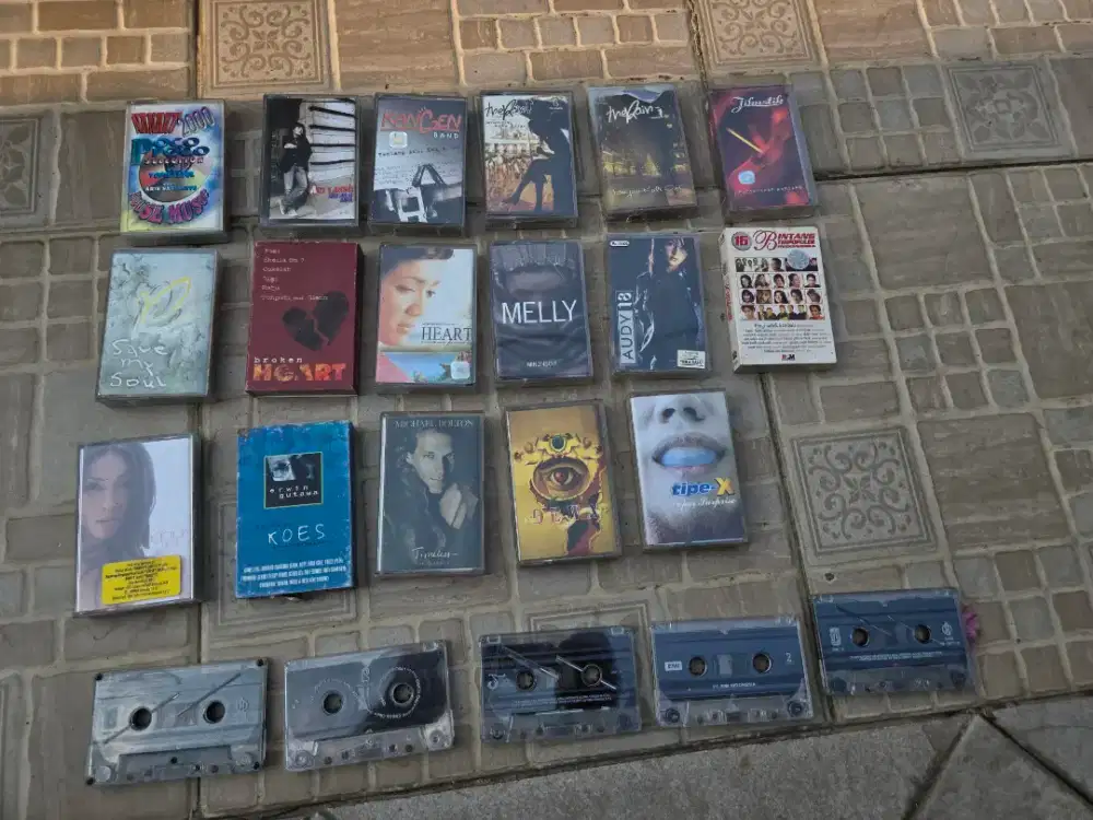 Kaset pita original jaman dulu