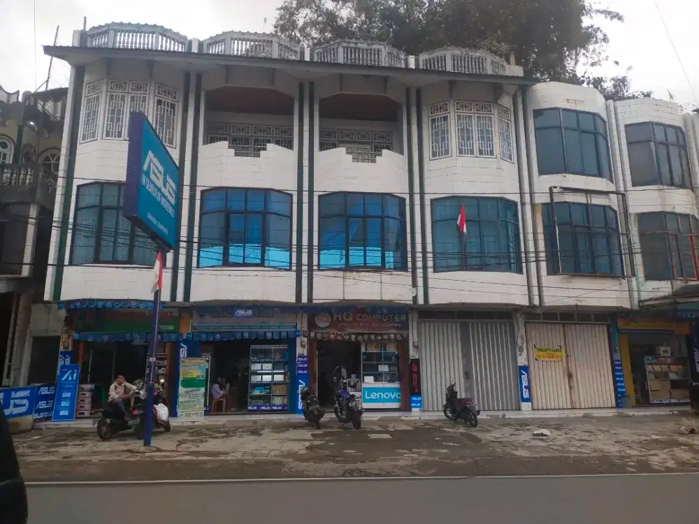 Disewakan ruko pusat kota Bukittinggi