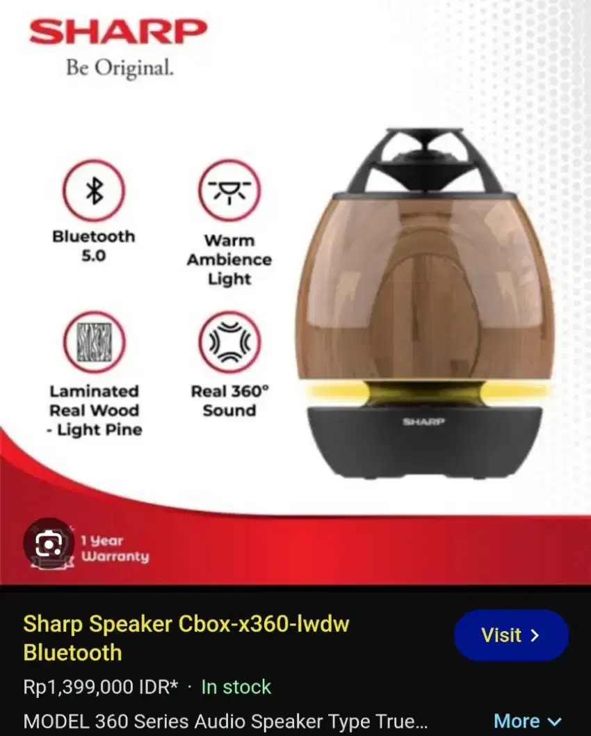 Sharp Speaker CBOX-X360 original