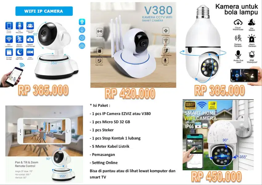 CCTV, IP camera, camera cctv ( pengadaan, perbaikan, instalasi )