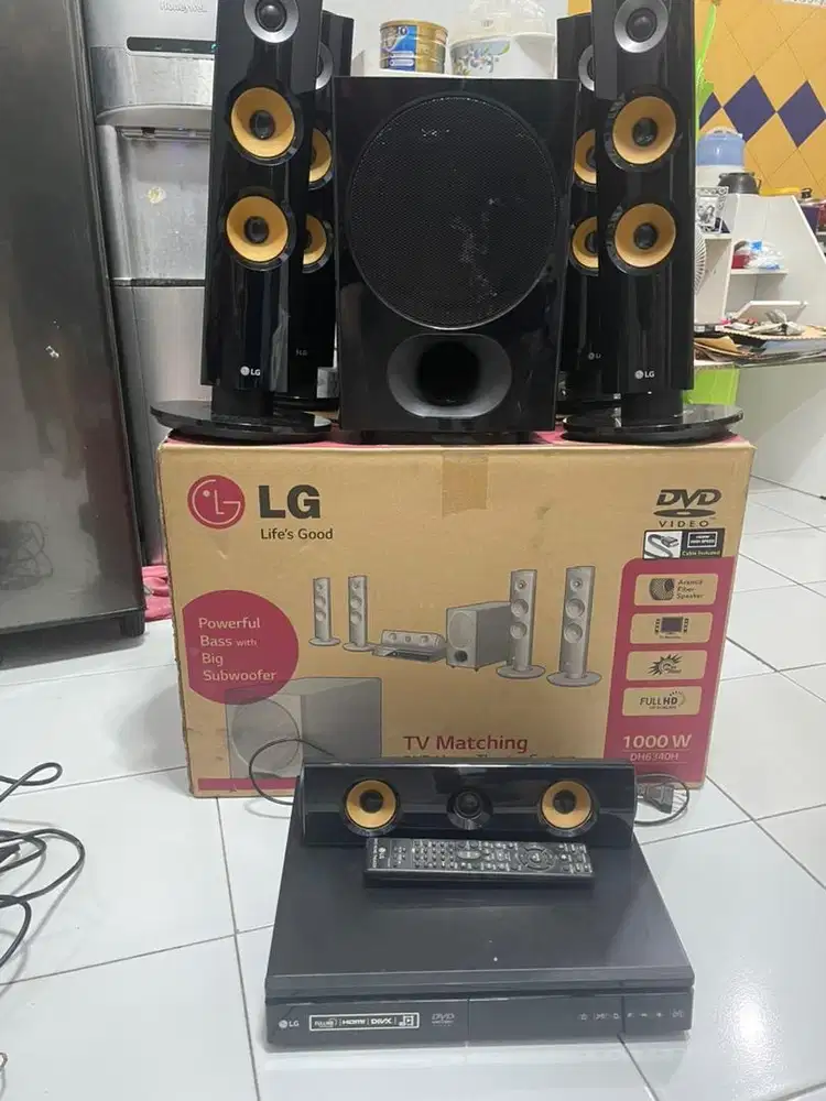 JUAL CEPAT harga net ❗️home theater LG 95% like new