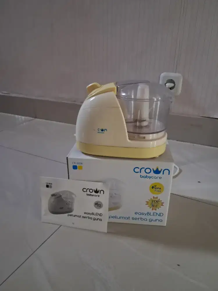 CROWN BABY EASY BLENDER HEALTHY FOOD MPASI BAYI BALITA