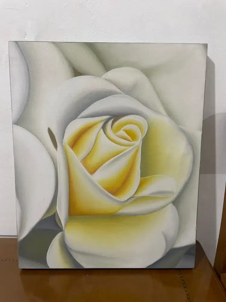 Lukisan Bunga kemboja