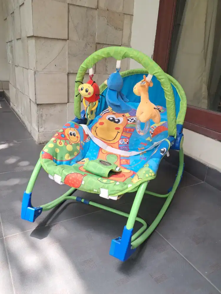 PLIKO BABY BOUNCER ROCKING CHAIR HAMMOCK KURSI GOYANG AYUNAN BAYI