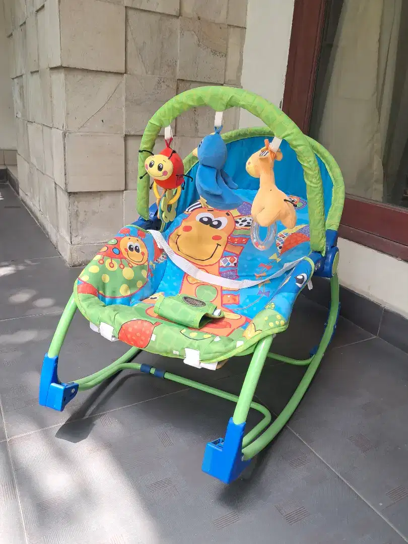 PLIKO BABY BOUNCER ROCKING CHAIR HAMMOCK KURSI GOYANG AYUNAN BAYI