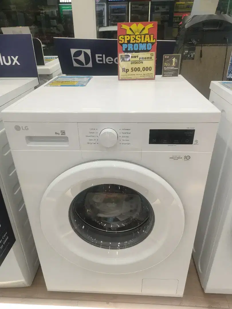 Mesin Cuci LG Front Loading 8 KG