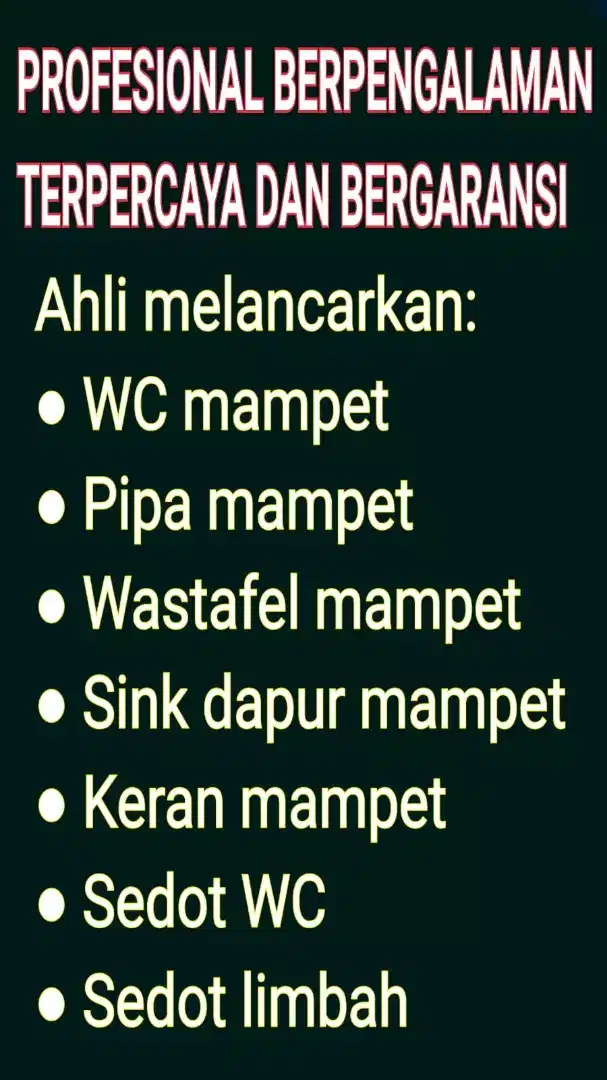 Raja Mampet Bali | Ahli Mengatasi WC, Pipa Saluran Air, Wastafel Buntu