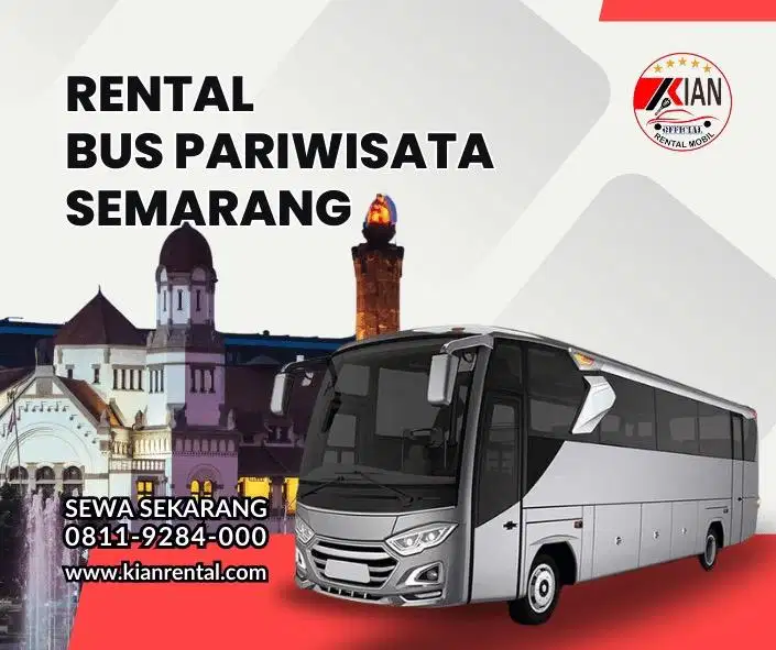 Sewa Bis Murah Pariwisata Rental Mobil Elf Hiace Luxury Medium Big Bus