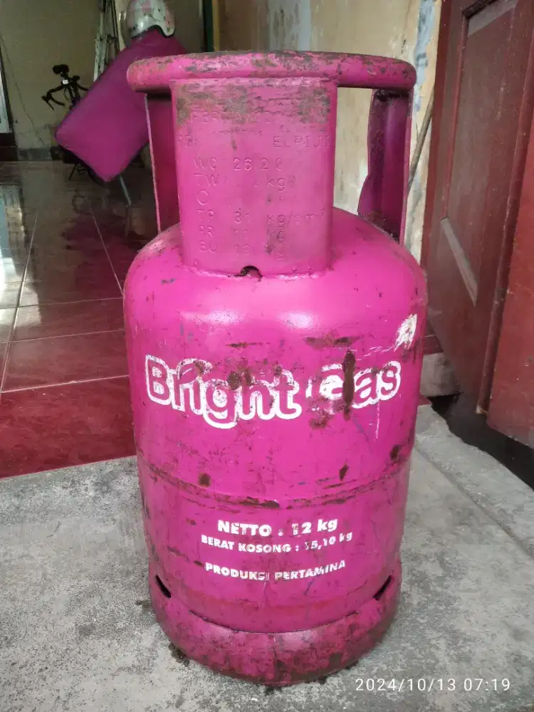 Jual Tabung gas bright gas 12kg kosong