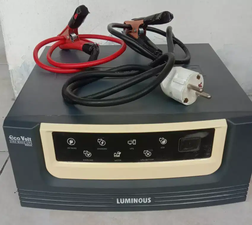 charger aki 12v trafo murni 900va original luminous