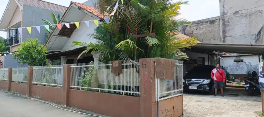 Djual rumah lt 440m lb330m 3m nego shm IMB strategis jakarta selatan