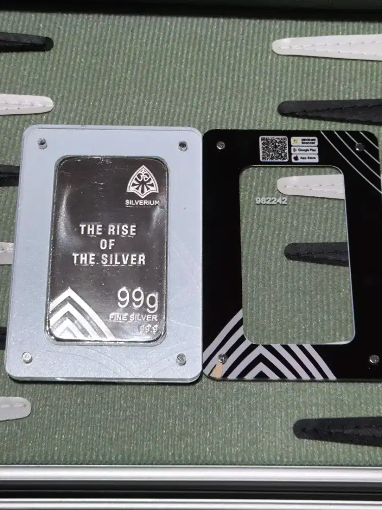 Jual Rugi : Silver perak 99 gram dijual