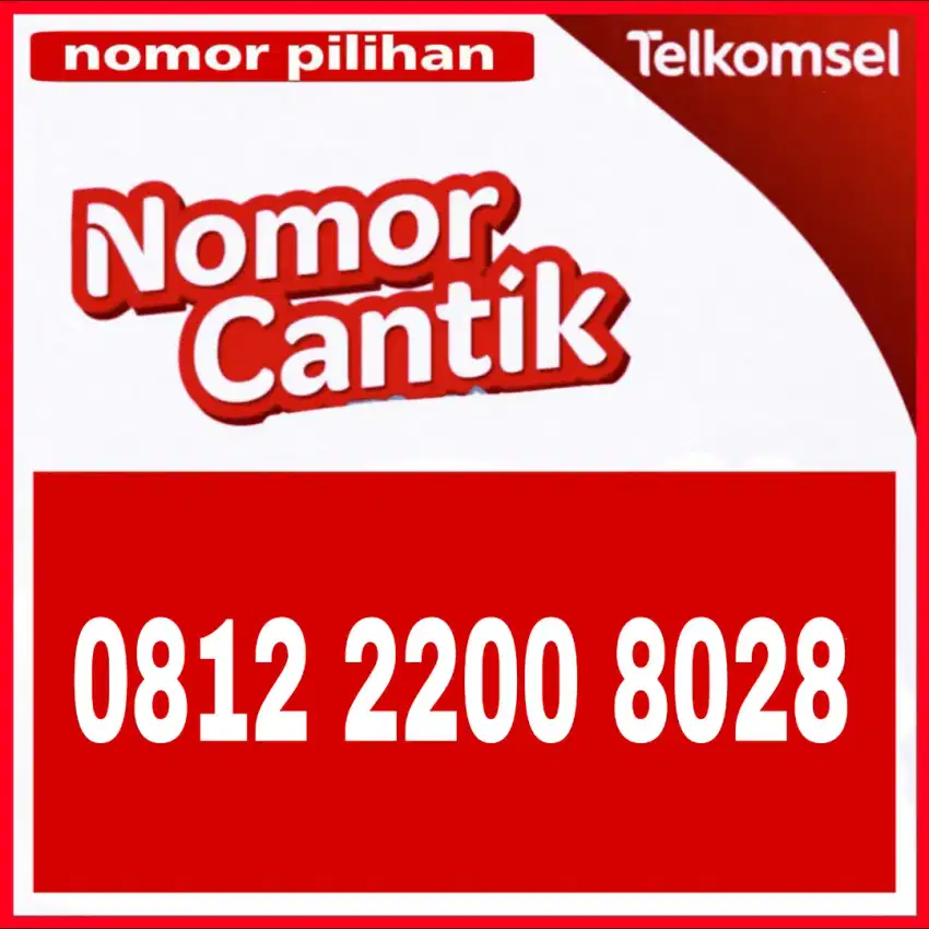 Nomer nomor cantik simpati 88